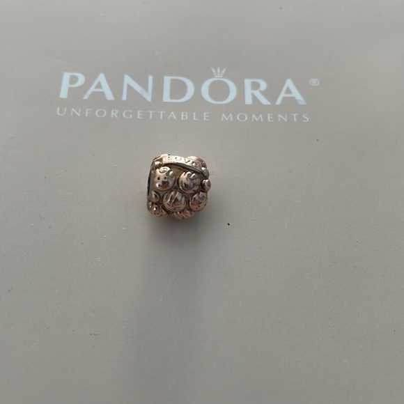 Pandora 14k rose gold plated Love & Family, charm - Picture 4 of 4